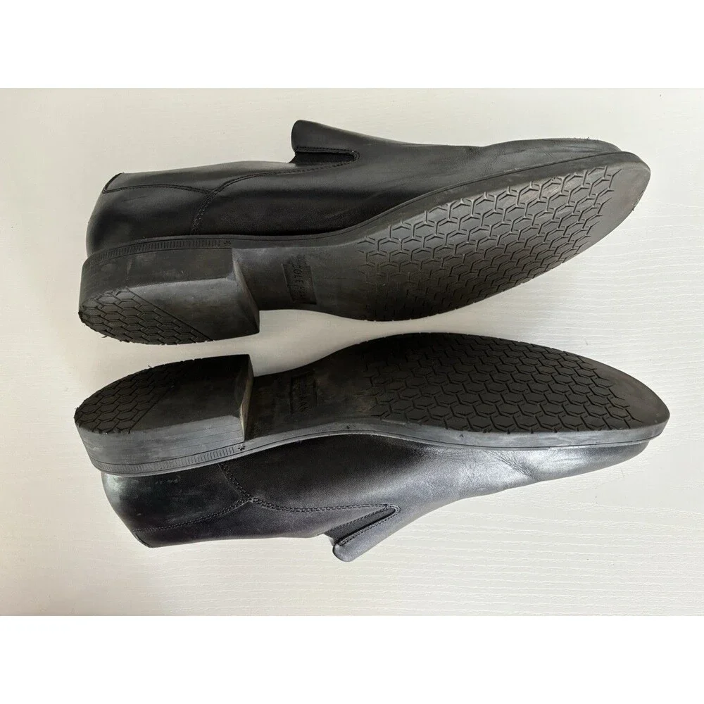 Cole Haan Grand+ Pratt Slip On Loafers Mens 13M Black Leather C40248